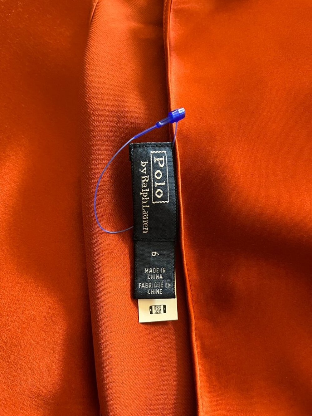 Polo Ralph Lauren Luxe Mulberry Silk Sz. 6 Slip Dress NWOT - Picture 9 of 10
